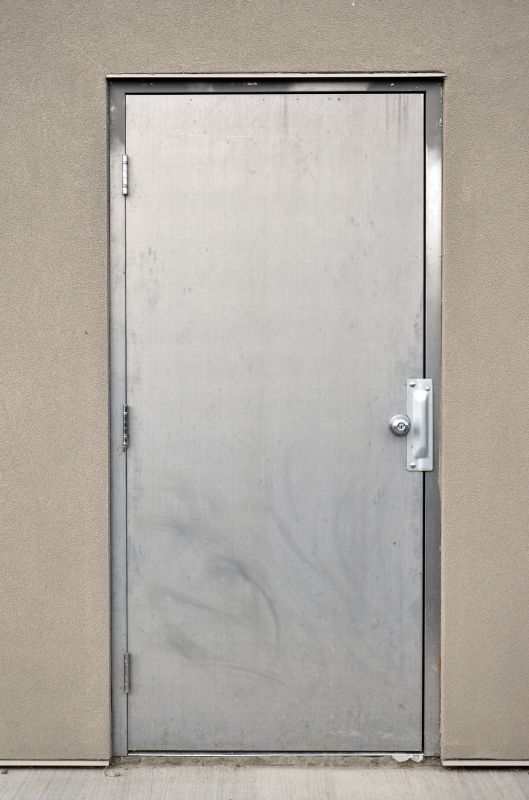 Completed Commercial Door Installation